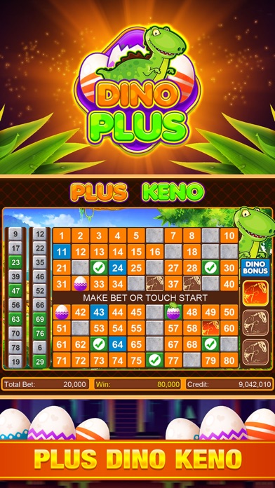 Keno - Cleopatra Keno Games Screenshot
