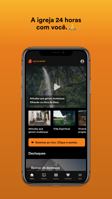 Igreja Apascentar Oficial Screenshot