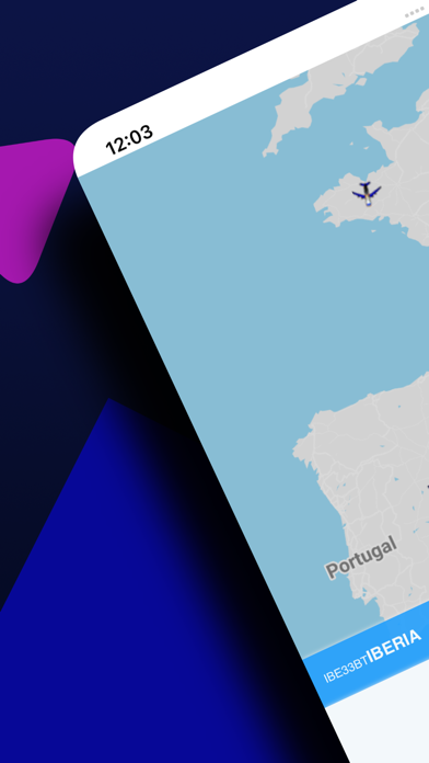 IBE: Flight Radar for Iberia Screenshot