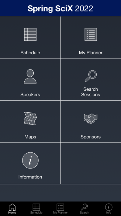 Spring SciX 2022 Screenshot