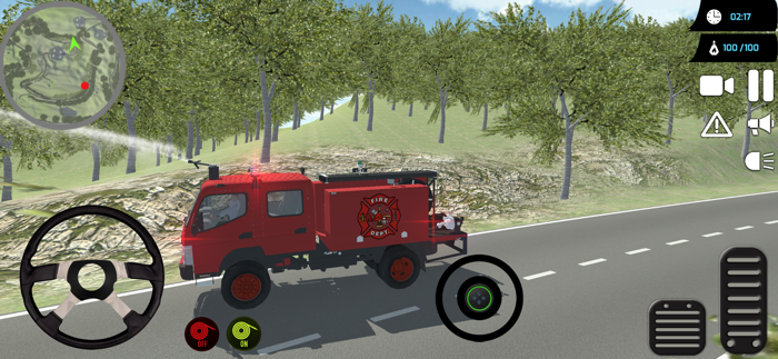 Truck Forest Fire Simulator