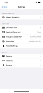 ShapeInfo Plus screenshot #7 for iPhone