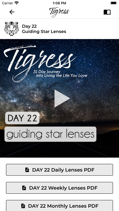 Tigress App Screenshot