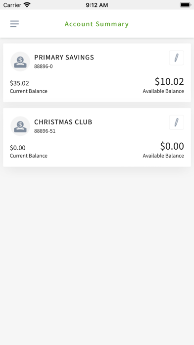 Vickswood Mobile Banking Screenshot