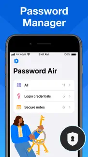 passwords air - lock manager iphone screenshot 1