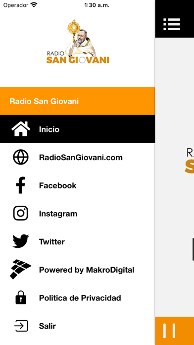 Radio San Giovani Screenshot