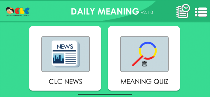 CLC Daily Meaning For Students