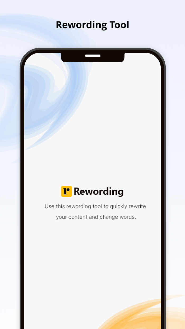 Rewording Tool