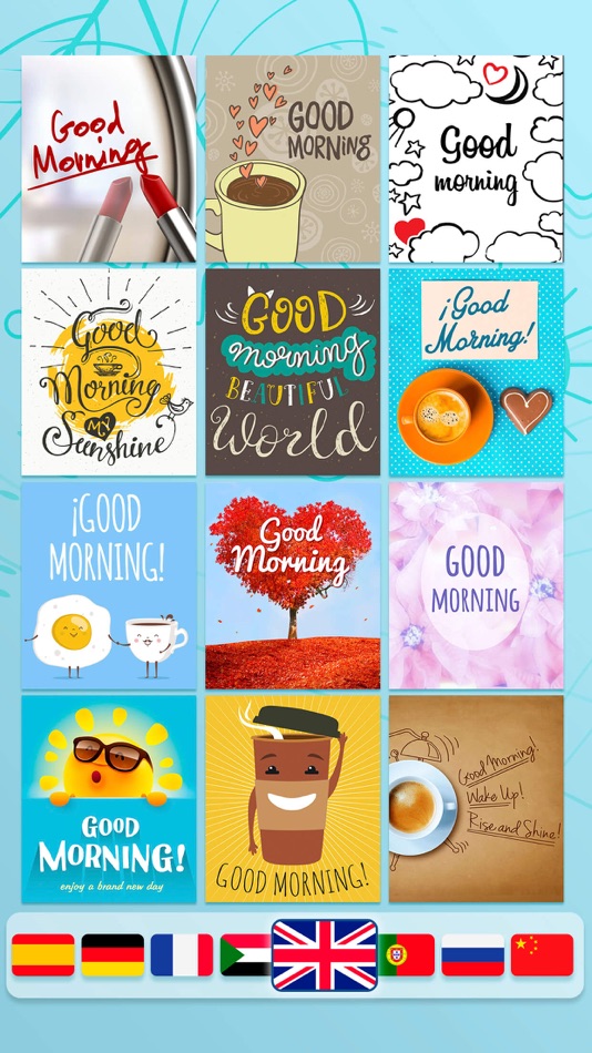 Good Morning Greeting Cards - 4.6 - (iOS)