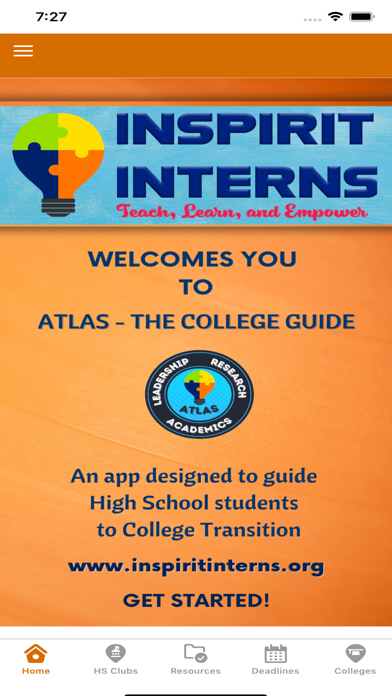 Atlas - The College Guide Screenshot