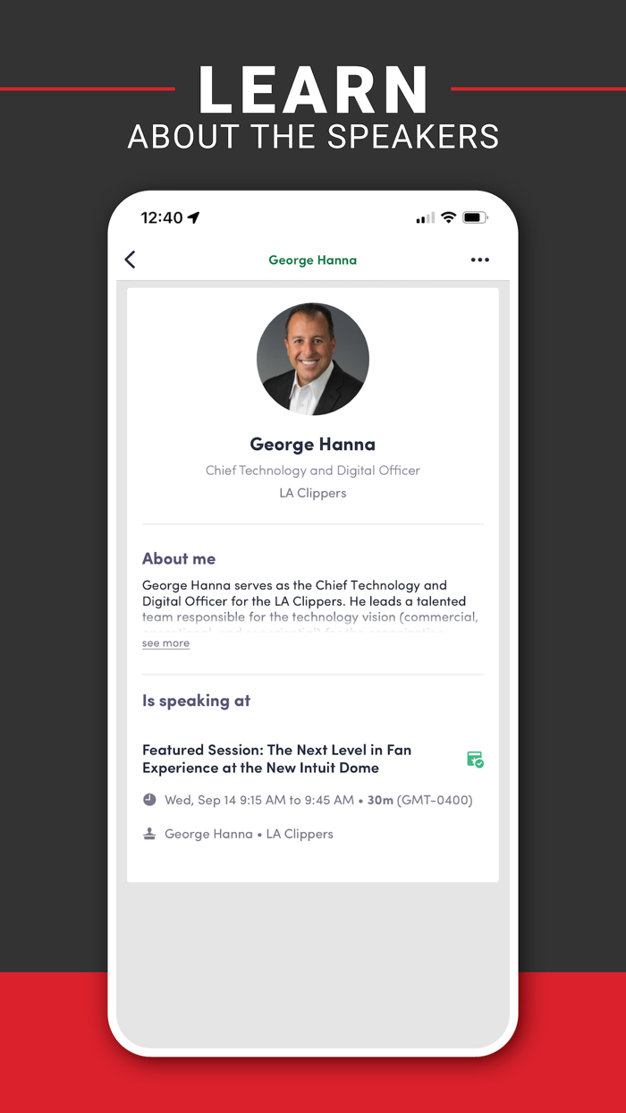 Sports Business Journal Events