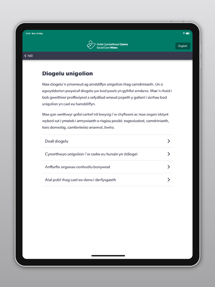 The Domiciliary Care Worker