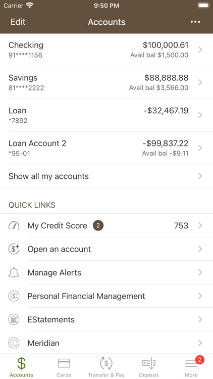 OCTFCU Mobile App