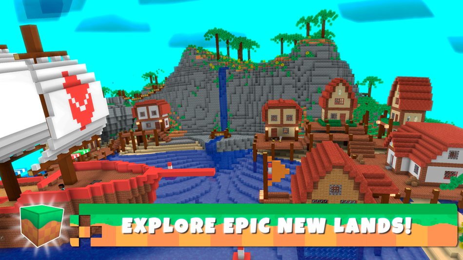 #2. Crafty Lands: Build & Explore (iOS) 由: Afterverse Games
