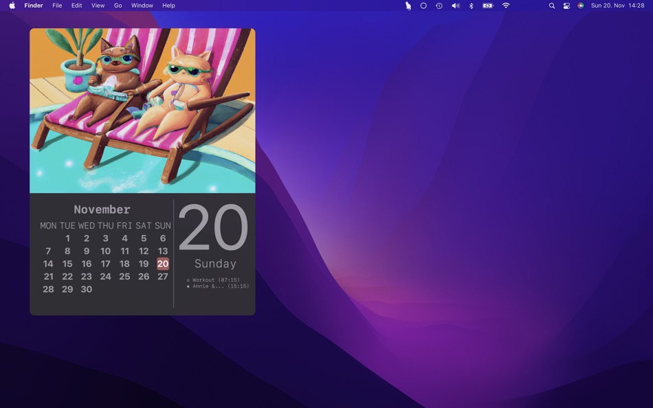 #1. Cal Cat 2 (macOS) Podle: Pengsquare UG (haftungsbeschraenkt)