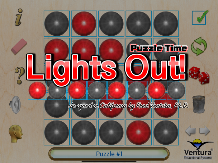 Lights Out Puzzle Time