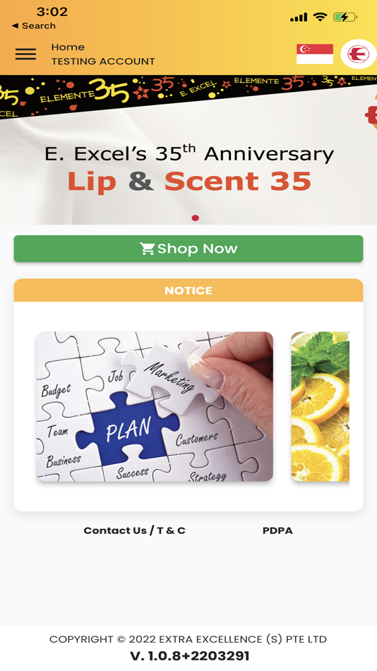 #2. E. EXCEL(SG) (iOS) 由: Extra Excel (Malaysia) Sdn. Bhd.