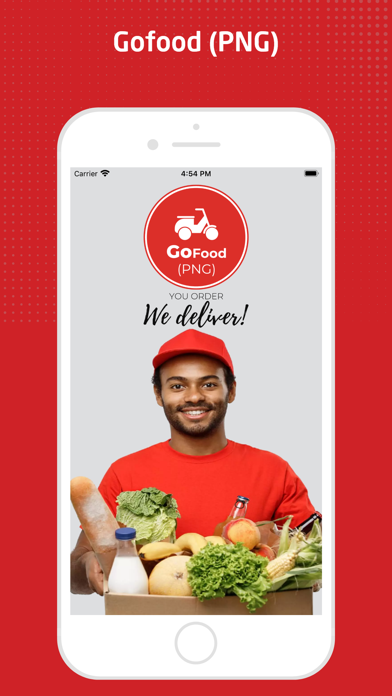 GoFood (PNG) Customer Screenshot