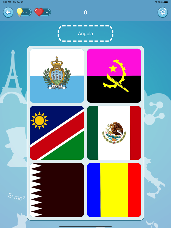 Flags quiz guess all countries screenshot 3