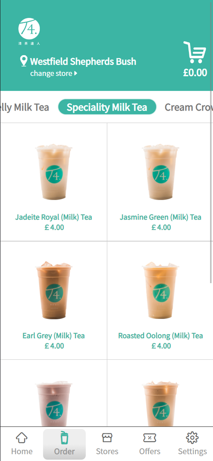 T4 Bubble Tea