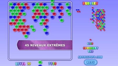 Screenshot #1 pour Bubblez: Bubble Defense Game