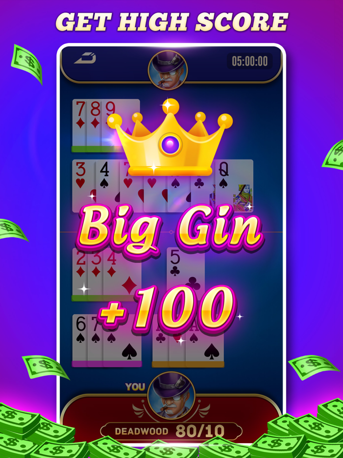 Gin Rummy Cash Win Real Prize