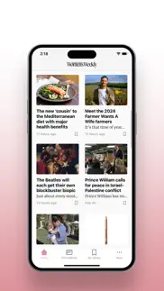 the australian women's weekly iphone screenshot 2