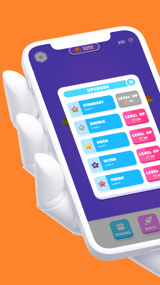 #3. Tangerine Clicker - Idle Game (iOS) Podle: Vladimir Yevstratov