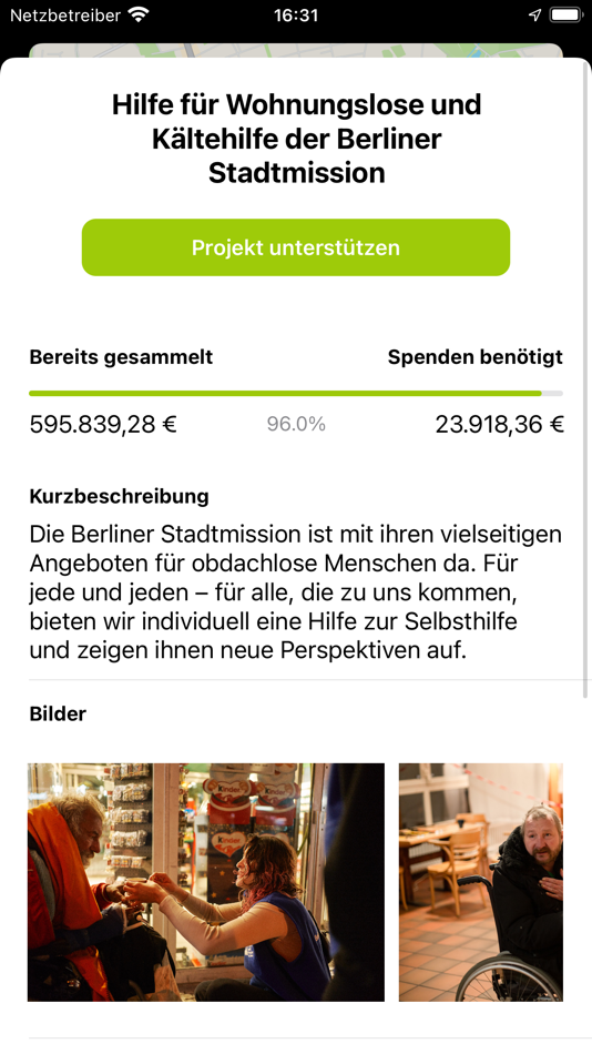 #2. LocalImpact | betterplace.org (iOS) 由: Theo Schuetz