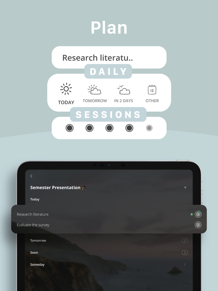 Flip Focus Timer for Pomodoro