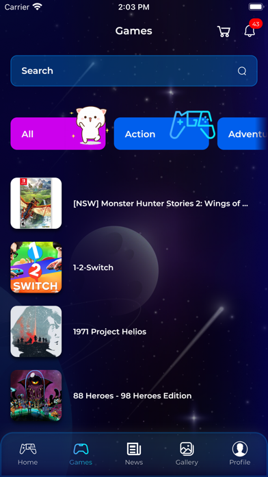 My Game Store Screenshot