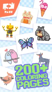 pixel coloring games for kids iphone screenshot 4