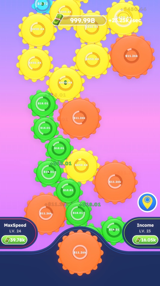 #4. Cogs Clicker (iOS) Podle: Ali Said Yuksel