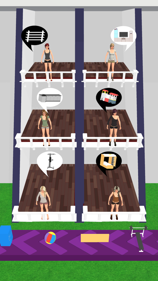 #1. Fill the House (iOS) By: Oksana Voloshyna