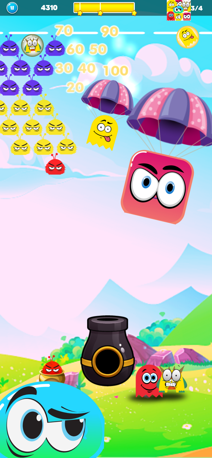 Cartoon Bubble Pop Friend Kids