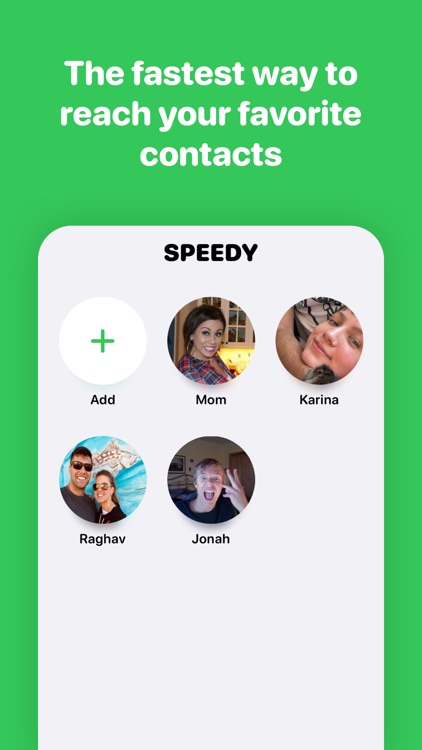 Speedy - Lock Screen Contacts