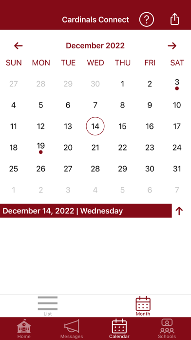 Cardinals Connect Screenshot