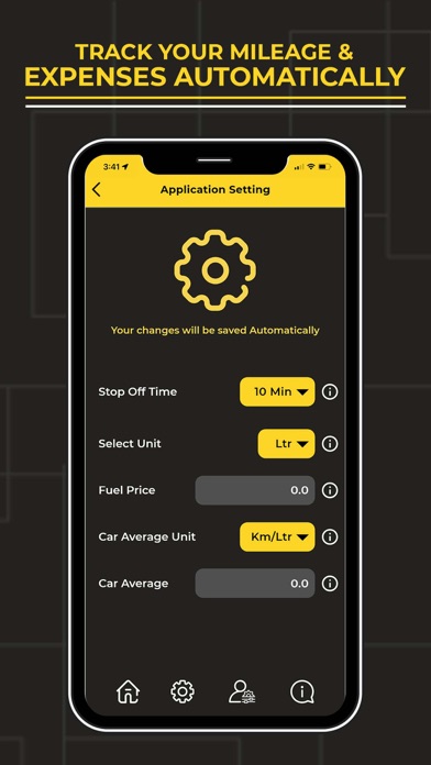 Trip Mileage Tracker Screenshot