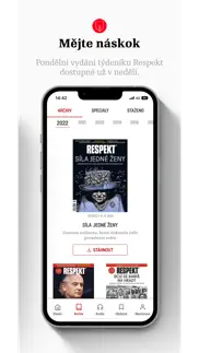 týdeník respekt iphone screenshot 3
