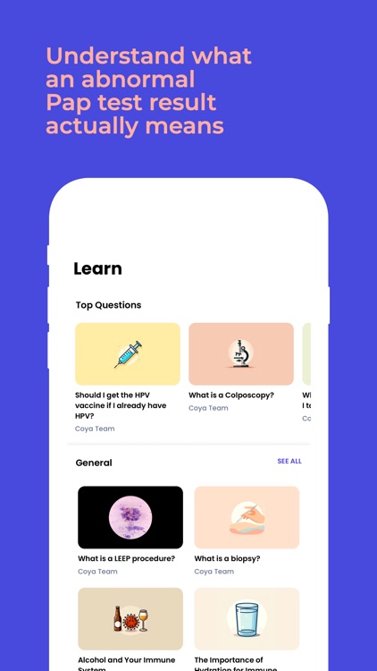 Coya: HPV Management