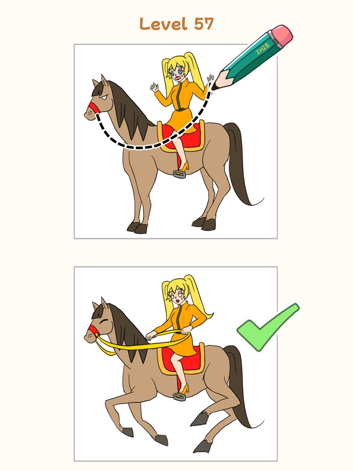 DOP Draw Ninja Puzzle