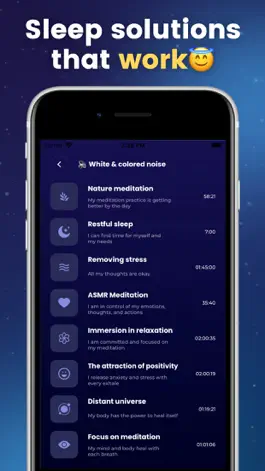 Game screenshot ~ Sleep Sounds & White Noise ~ apk