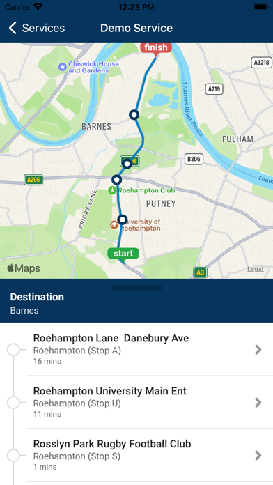 University of Kent Travel Screenshot