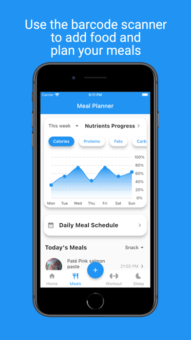 TrackFIT: Plan Workouts & Diet Screenshot