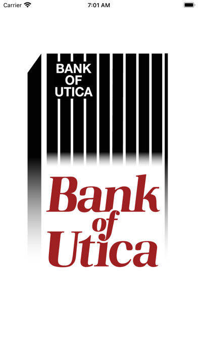 Bank of Utica Mobile Banking Screenshot
