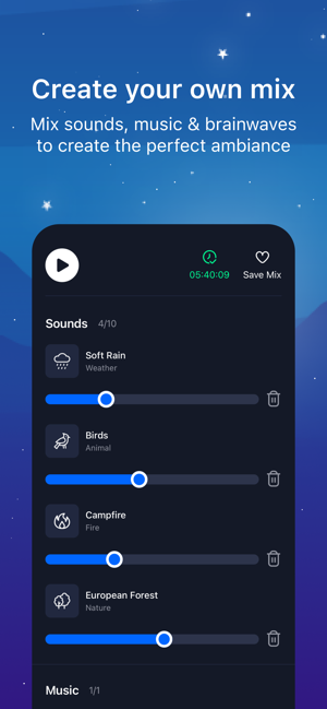 ‎Sleep Sounds - SleepMaster Screenshot