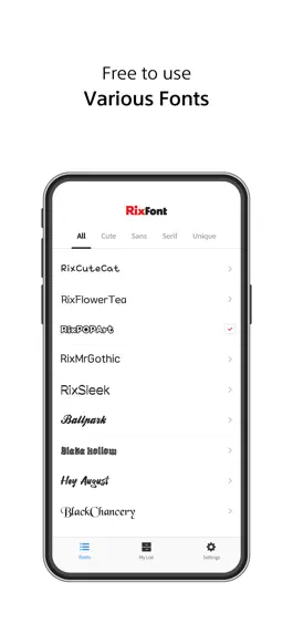 Game screenshot RixFont-fonts for iPhones mod apk