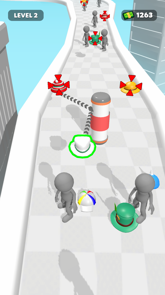 #4. Hats on Heads (iOS) 由: Abdurrahman Sapoglu