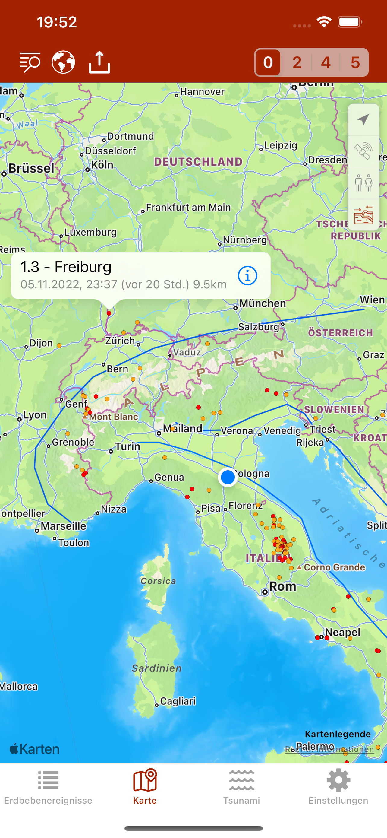 Earthquake – Erdbeben