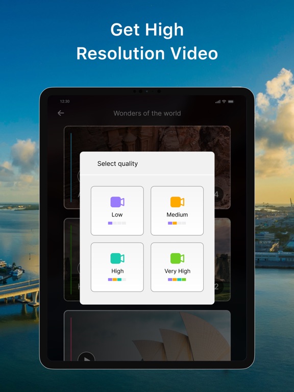 VR Video Player - Street View iPad screenshot 6 - Navigation app